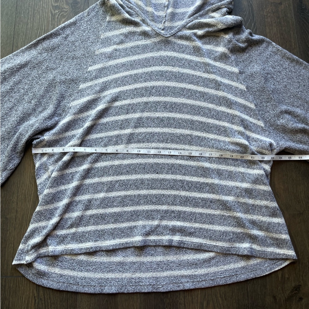 Lazy Sundays Striped Hooded Sweater - Picture 6 of 11
